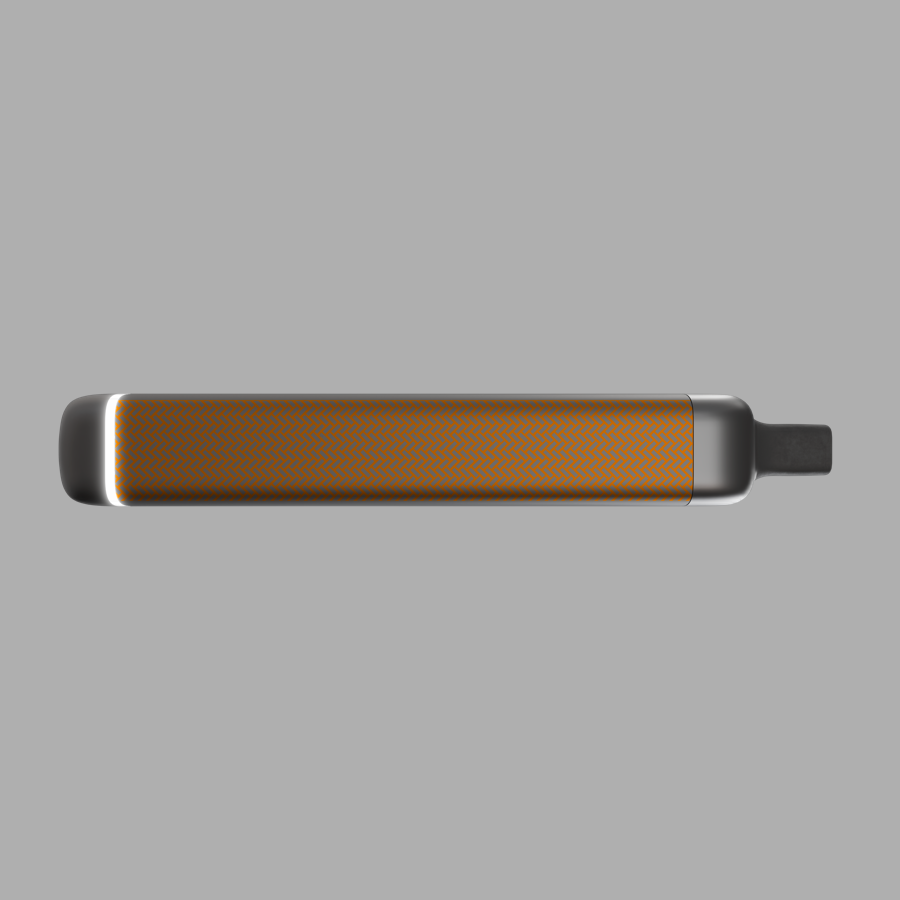 vapeX Energy X Vape 5% Nicotine disposable vape side product view