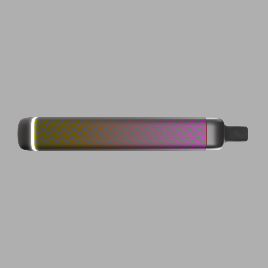 vapeX Lemon Berry Vape 5% Nicotine disposable vape side product view