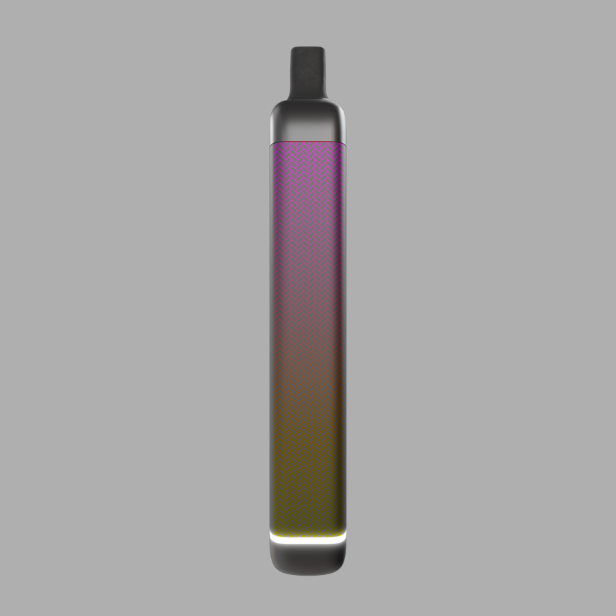 vapeX Lemon Berry 0% Nicotine (10 Pack) disposable vape side product view
